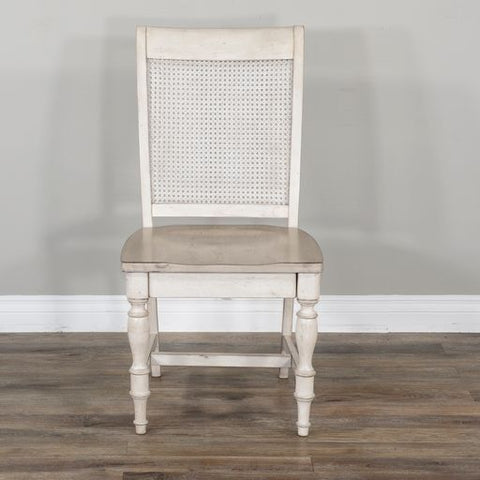 Westwood Village - Caneback Chair With Wood Seat - Premium Side Chairs from Sunny Designs - Just $219! Shop now at brett interiors