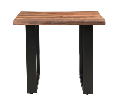 Brownstone II - Table With Natural Live Edge Top And Metal Base - Premium Dining Tables from Coast2Coast Home - Just $1320! Shop now at brett interiors