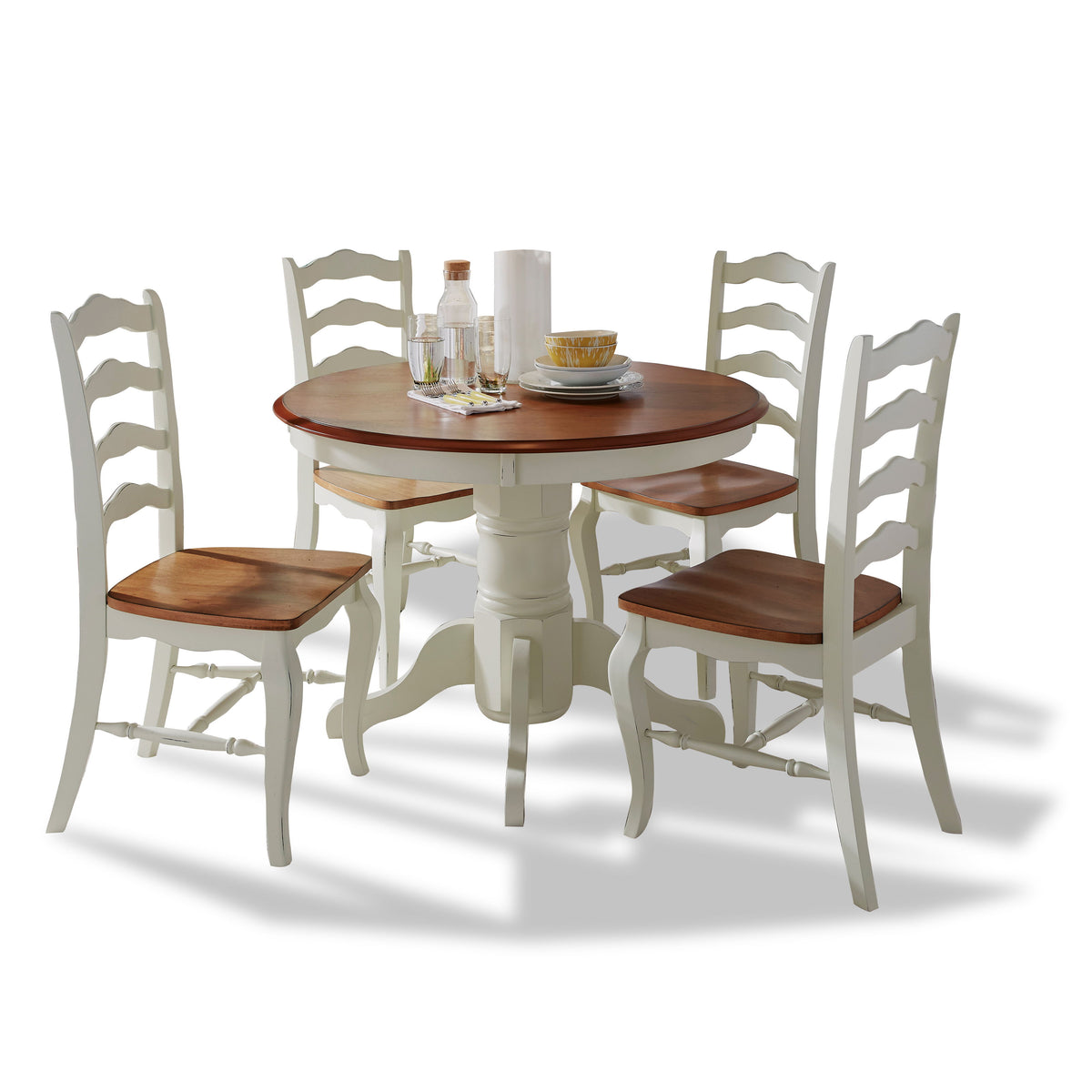 French Countryside - 5 Piece Dining Set - Premium 5 Piece Dining Room Sets from Homestyles - Just $3314.98! Shop now at brett interiors