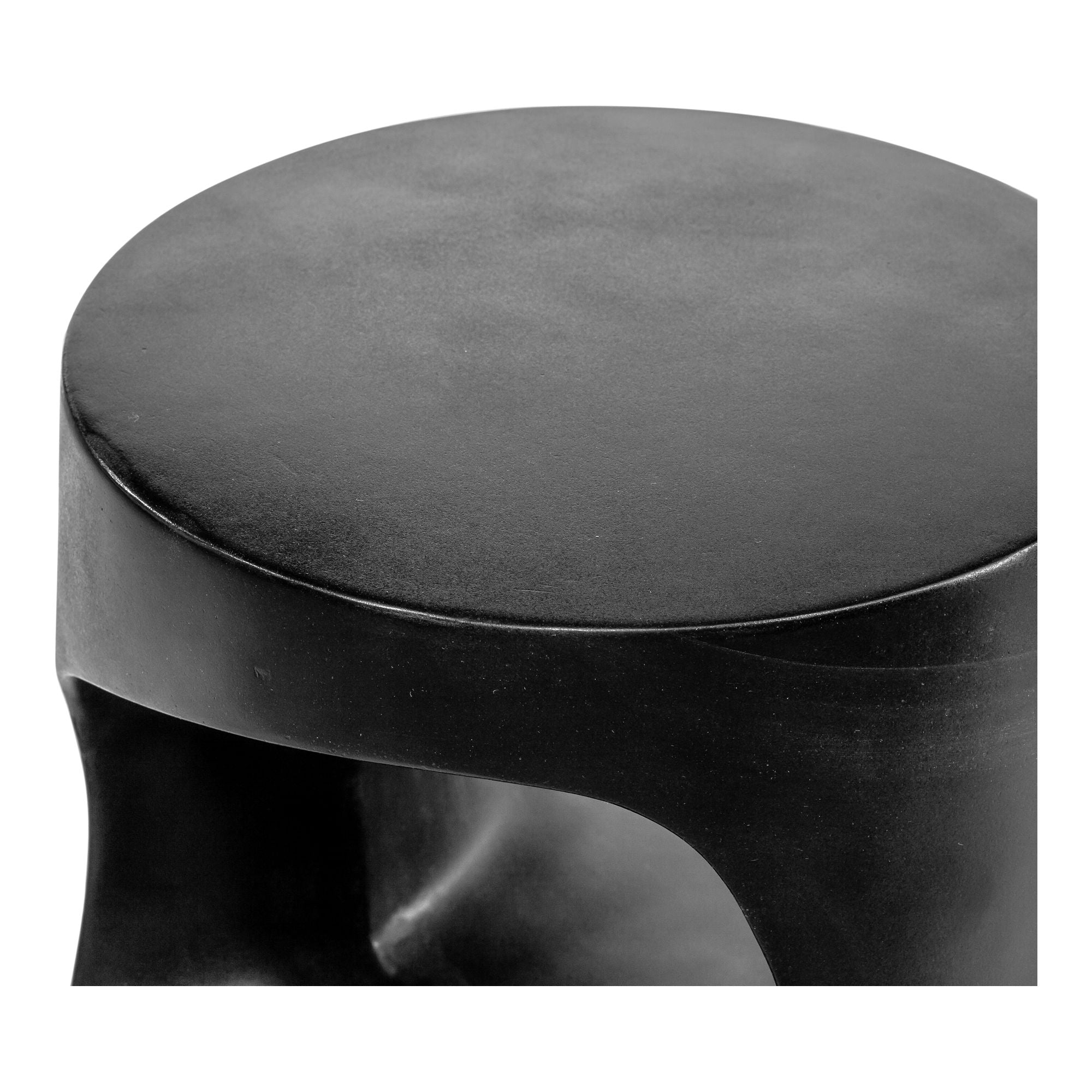 Rothko - Outdoor Stool - Black - Premium Side Tables from Moe's Home Collection - Just $622.50! Shop now at brett interiors