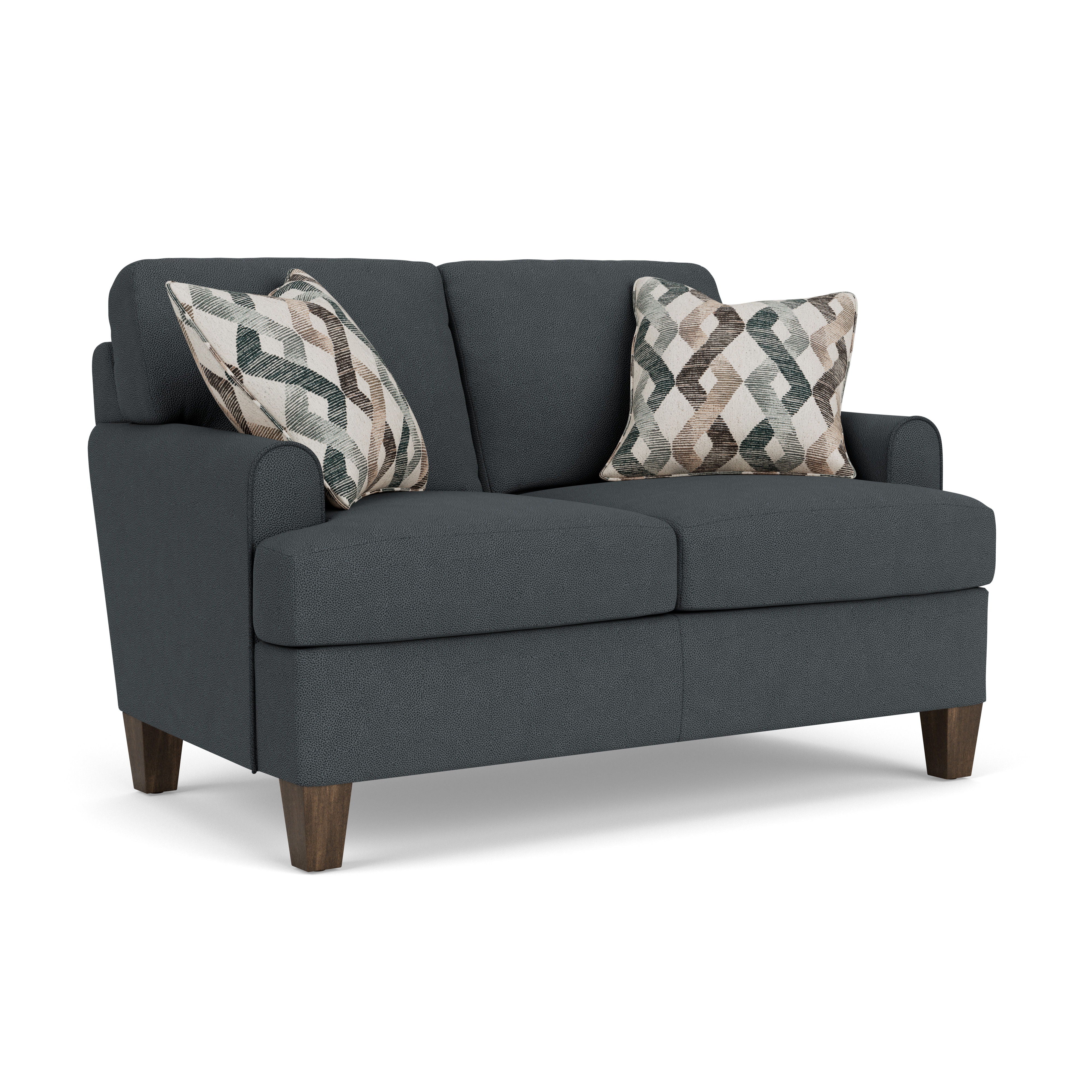 Moxy - Loveseat (T-Shaped Cushions) - Premium Stationary Loveseats from Flexsteel - Just $1875! Shop now at brett interiors