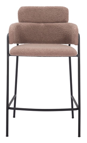 Marcel - Metal Counter Stool (Set of 2) - Premium Stool Sets from Zuo Modern - Just $1500! Shop now at brett interiors