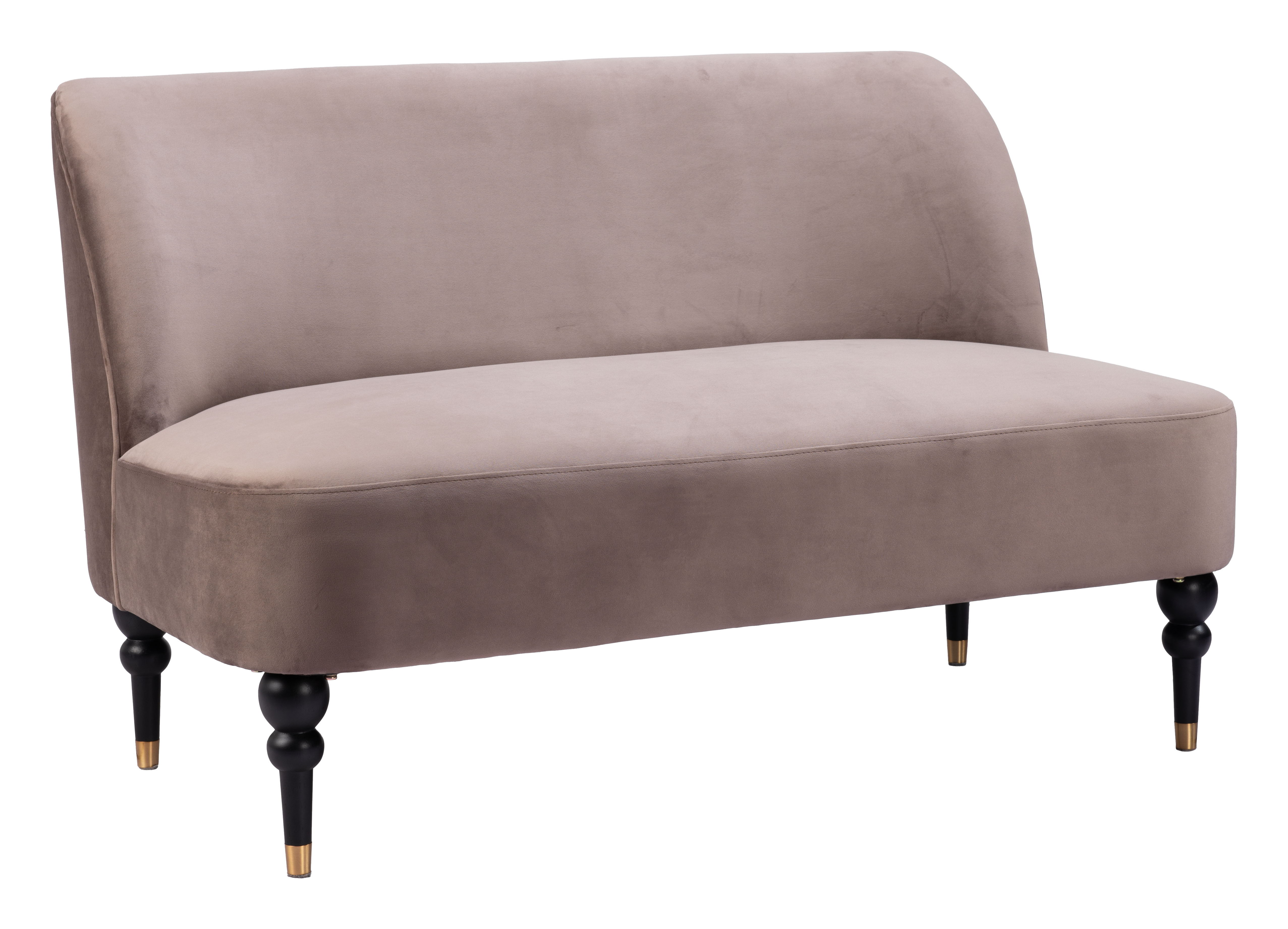 Bintulu - Loveseat - Taupe - Premium Stationary Loveseats from Zuo Modern - Just $1875! Shop now at brett interiors