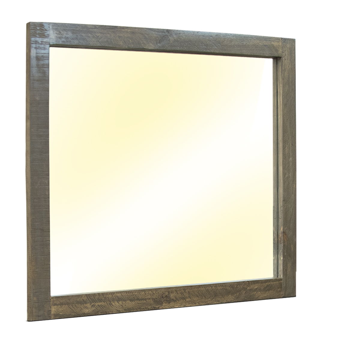 Loft Brown - Mirror - Two Tone Gray / Brown - Premium Bedroom Mirrors from International Furniture Direct - Just $297.50! Shop now at brett interiors