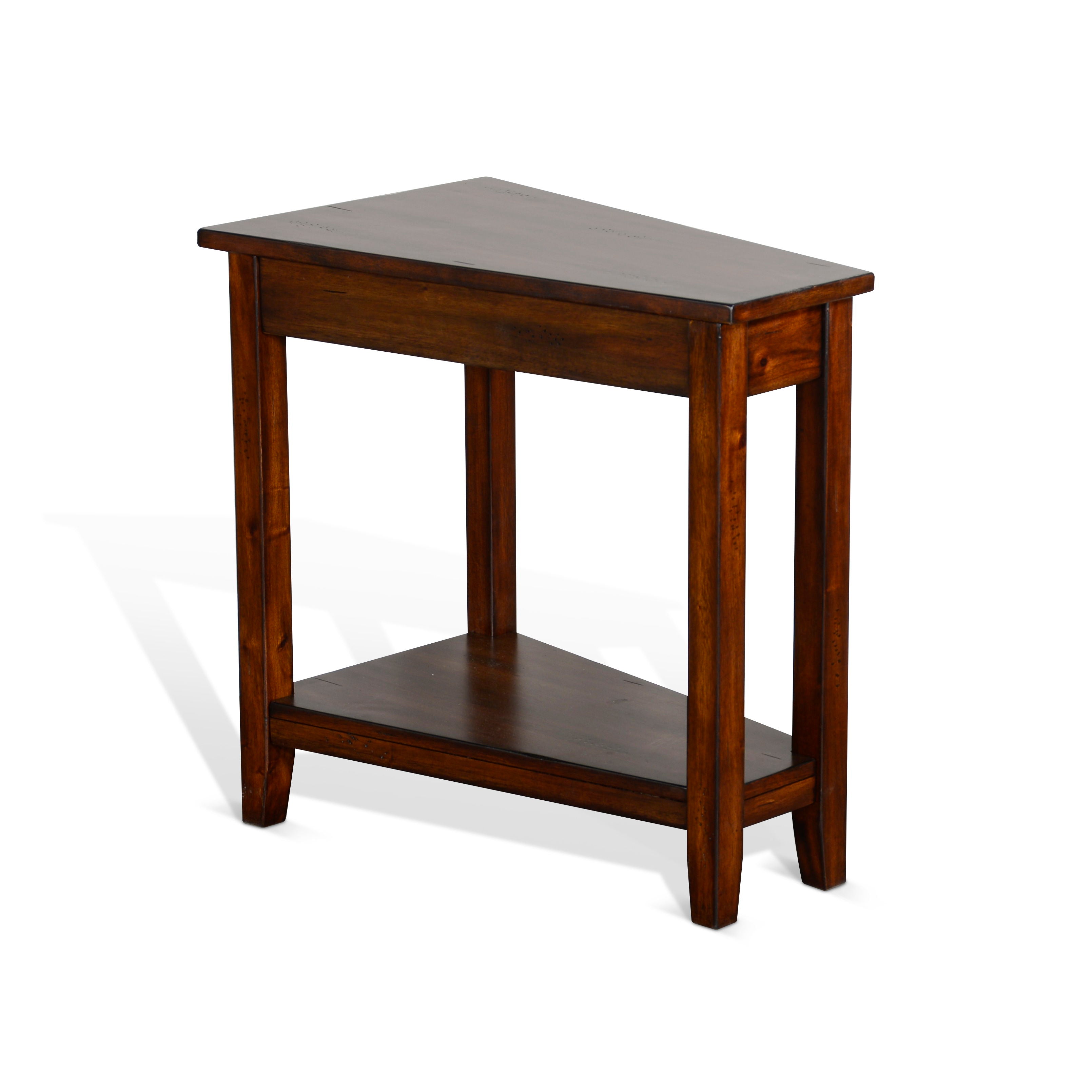 Santa Fe - Chair Side Table - Dark Brown - Premium Chair Side Tables from Sunny Designs - Just $164! Shop now at brett interiors