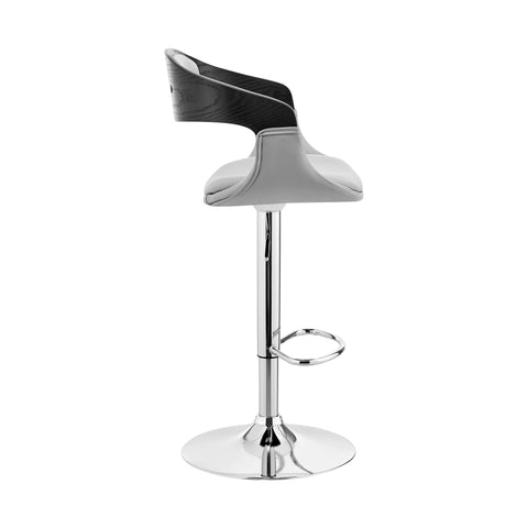 Benson - Adjustable Bar Stool - Premium Adjustable Height from Armen Living - Just $225! Shop now at brett interiors