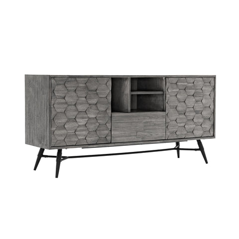 Makena - Sideboard Buffet - Gray Acacia - Premium Buffets from Armen Living - Just $1460! Shop now at brett interiors