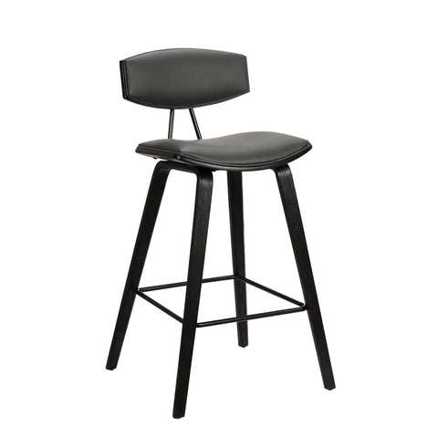 Fox - Mid-Century Modern Bar Stool - Premium Counter Height (24"-27") from Armen Living - Just $202.50! Shop now at brett interiors