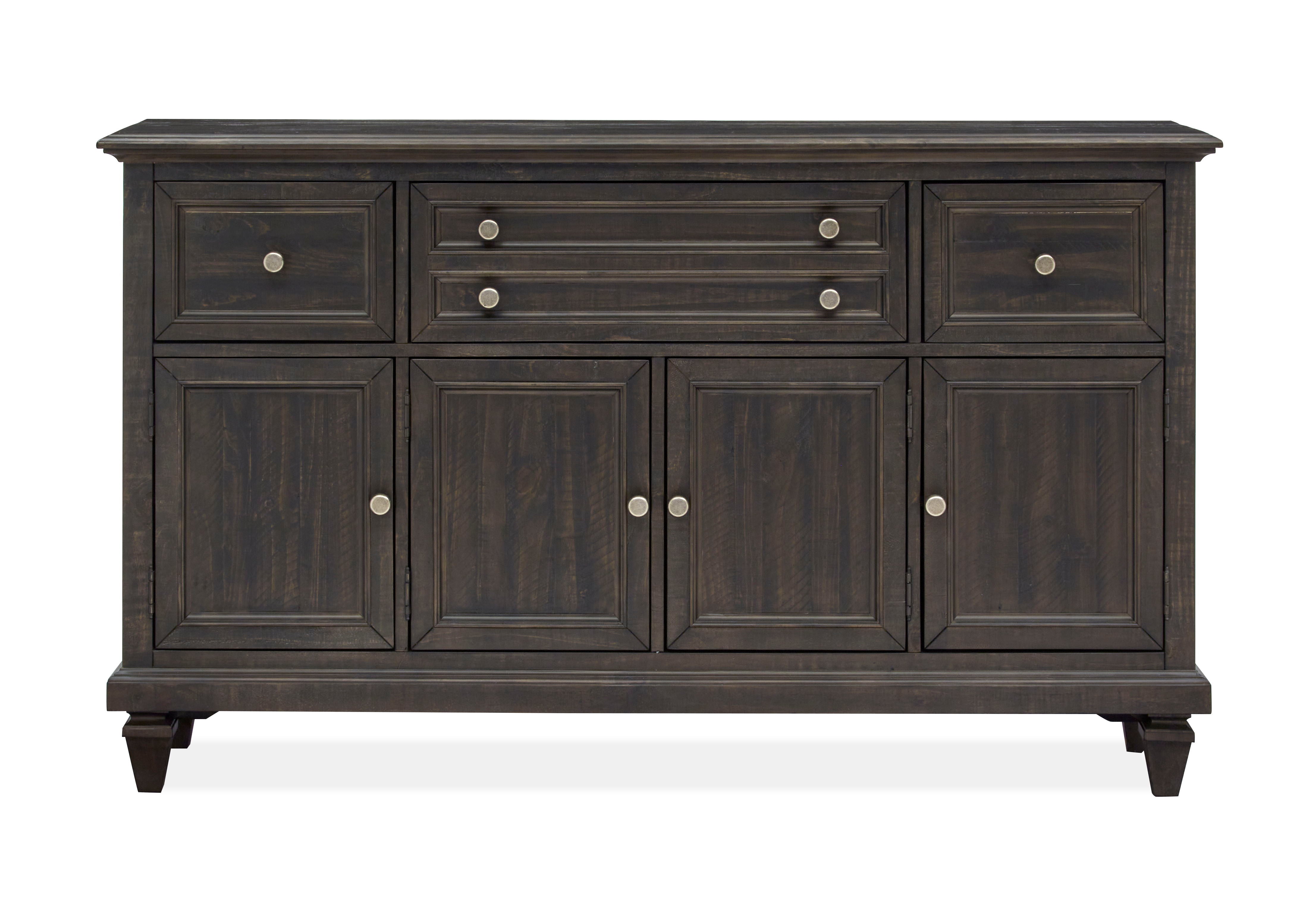 Calistoga - Buffet - Weathered Charcoal - Premium Buffets from Magnussen Furniture - Just $1629! Shop now at brett interiors