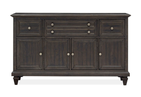 Calistoga - Buffet - Weathered Charcoal - Premium Buffets from Magnussen Furniture - Just $1629! Shop now at brett interiors