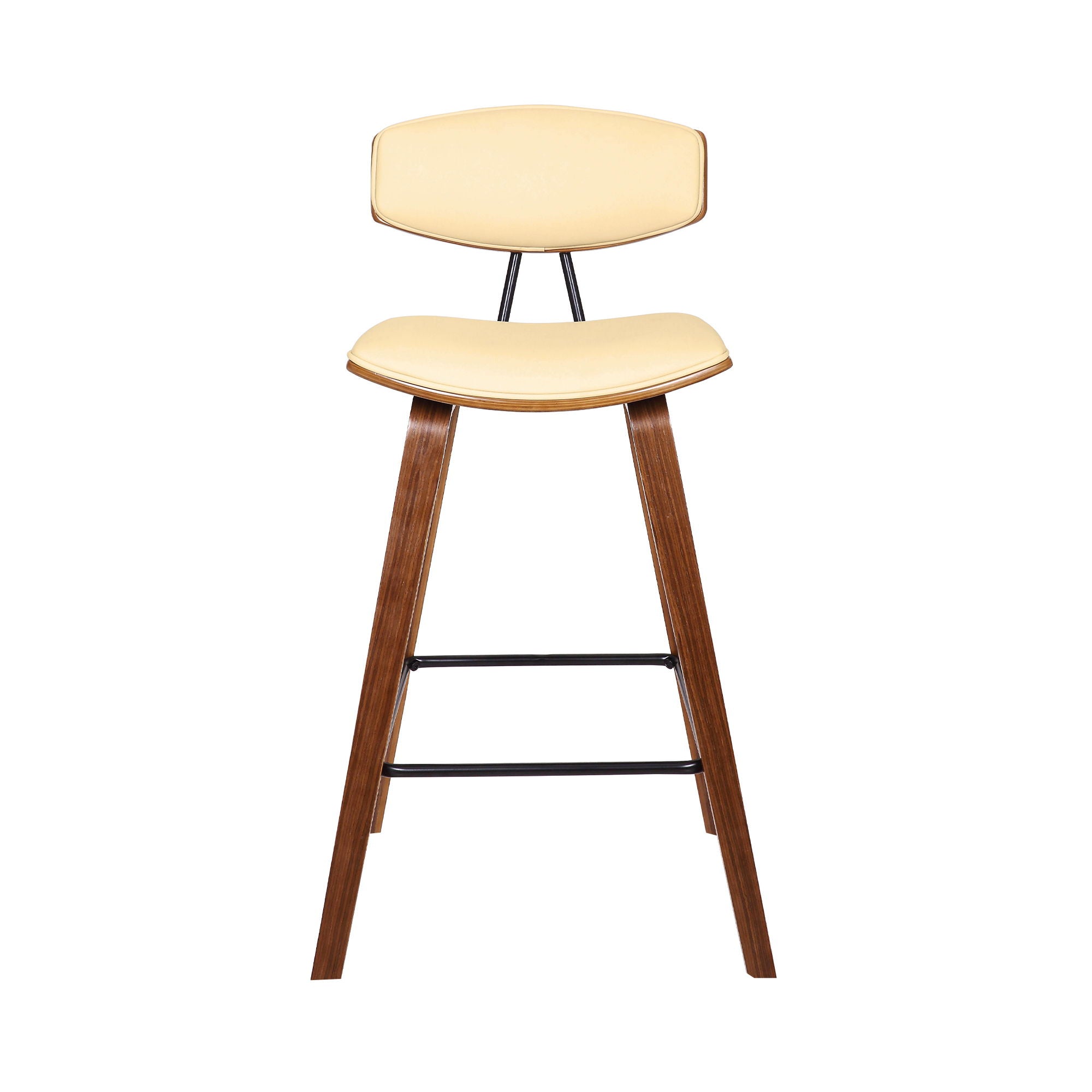 Fox - Mid-Century Bar Stool - Premium Counter Height (24"-27") from Armen Living - Just $202.50! Shop now at brett interiors