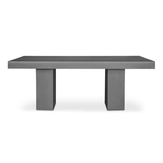 Antonius - Outdoor Dining Table - Cement - Premium Dining Tables from Moe's Home Collection - Just $4247.50! Shop now at brett interiors