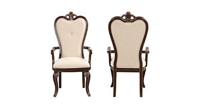 Montecito - Arm Chair (Set of 2) - Cherry - Premium Chair Sets from New Classic - Just $600! Shop now at brett interiors