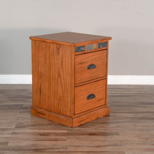 Sedona - Two Drawer File Cabnet - Light Brown - Premium Filing Cabinets from Sunny Designs - Just $482! Shop now at brett interiors