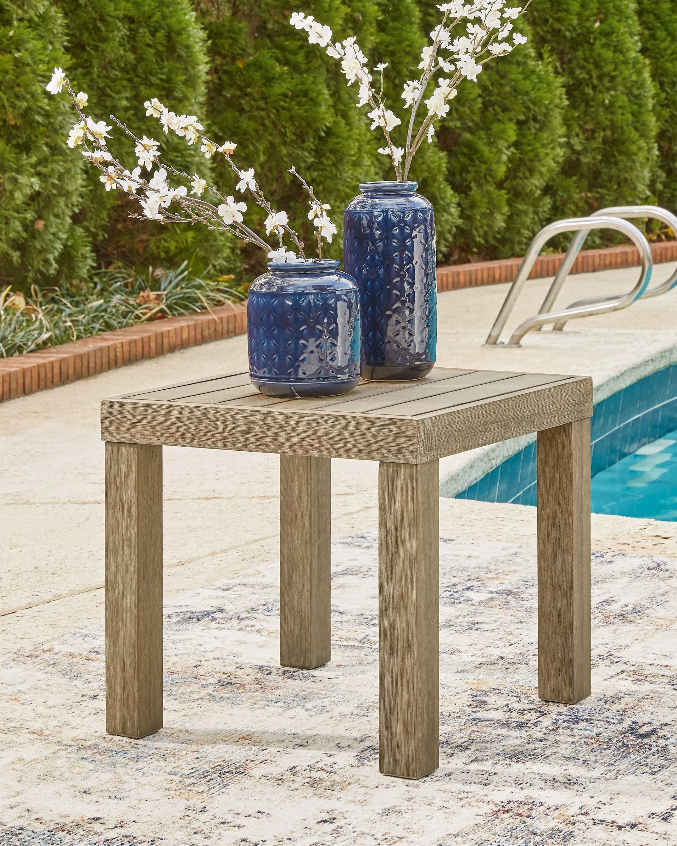 Silo Point - Brown - Square End Table - Premium End Tables from Ashley Furniture - Just $230! Shop now at brett interiors