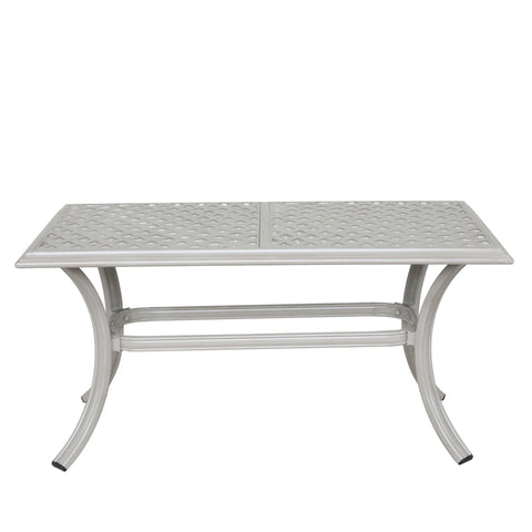 22X42" Patio Standard Coffee Table - Ashen Wheat - Premium Coffee Tables from Gather Craft - Just $240! Shop now at brett interiors