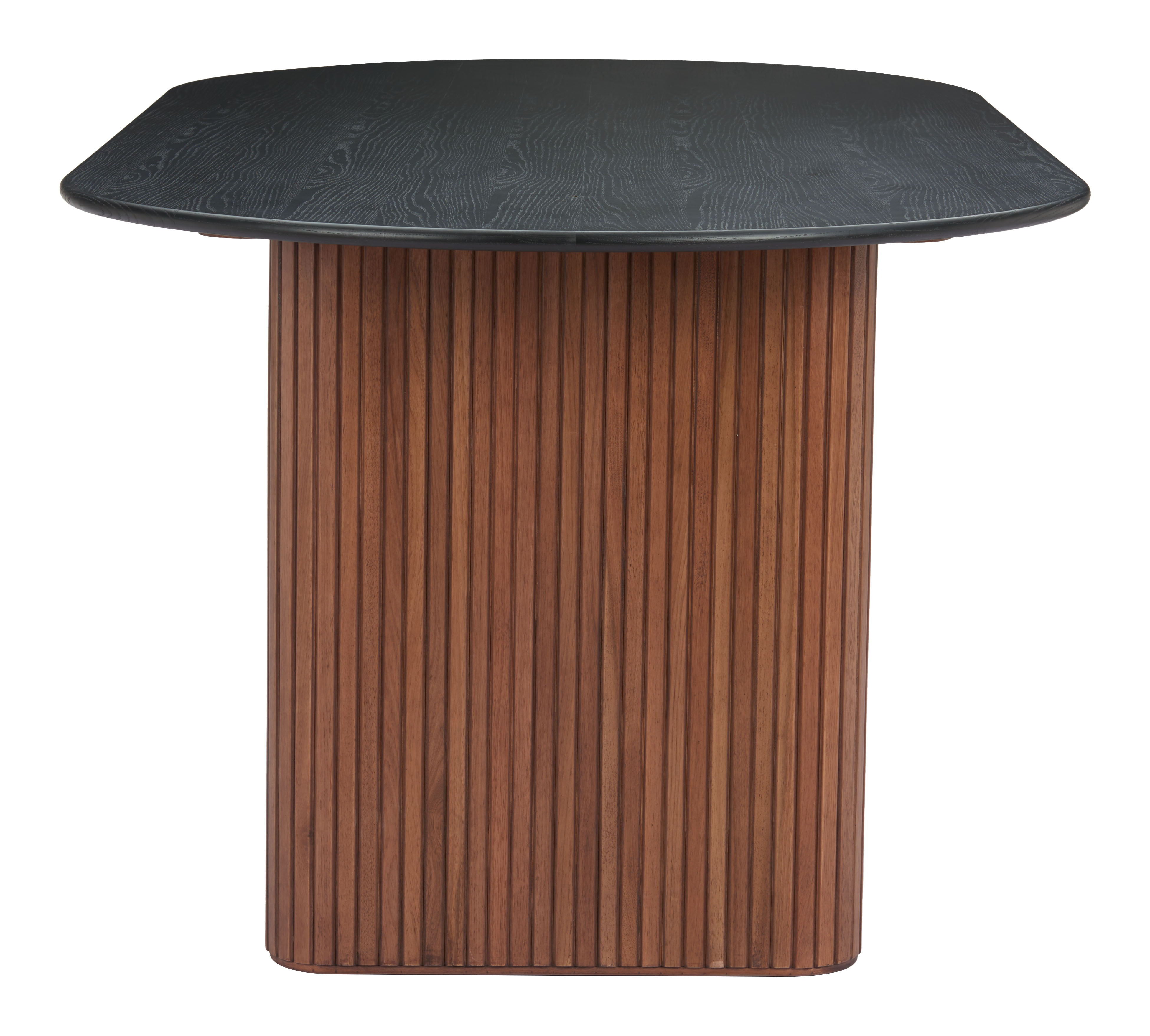 Lassig - Dining Table - Black - Premium Dining Tables from Zuo Modern - Just $3675! Shop now at brett interiors