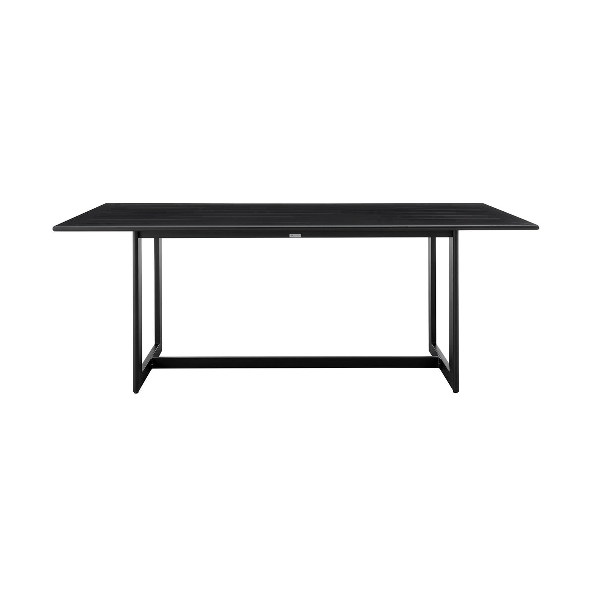 Cayman - Outdoor Patio Dining Table - Black - Premium Dining Tables from Armen Living - Just $1667.50! Shop now at brett interiors