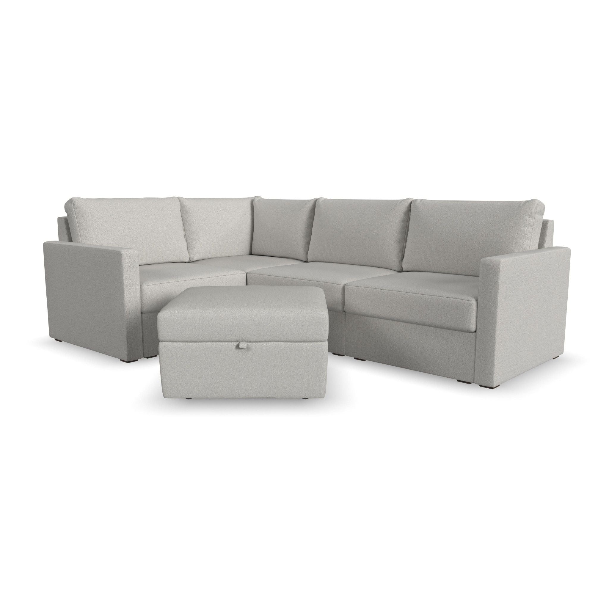 Flex - Sectional with Standard Arm and Storage Ottoman - Premium 2 Piece Living Room Sets from Homestyles - Just $11247.50! Shop now at brett interiors