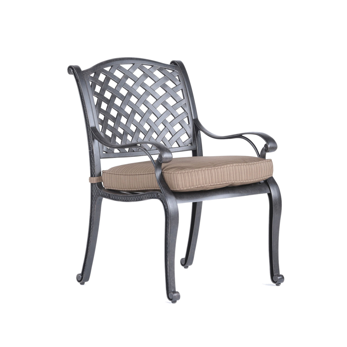 Sparta - Modern Dining Arm Chair - Dupione Brown - Premium Arm Chairs from Gather Craft - Just $344! Shop now at brett interiors