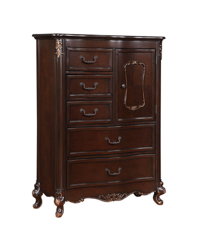 Constantine - Chest - Cherry - Premium Door Chests from New Classic - Just $975! Shop now at brett interiors