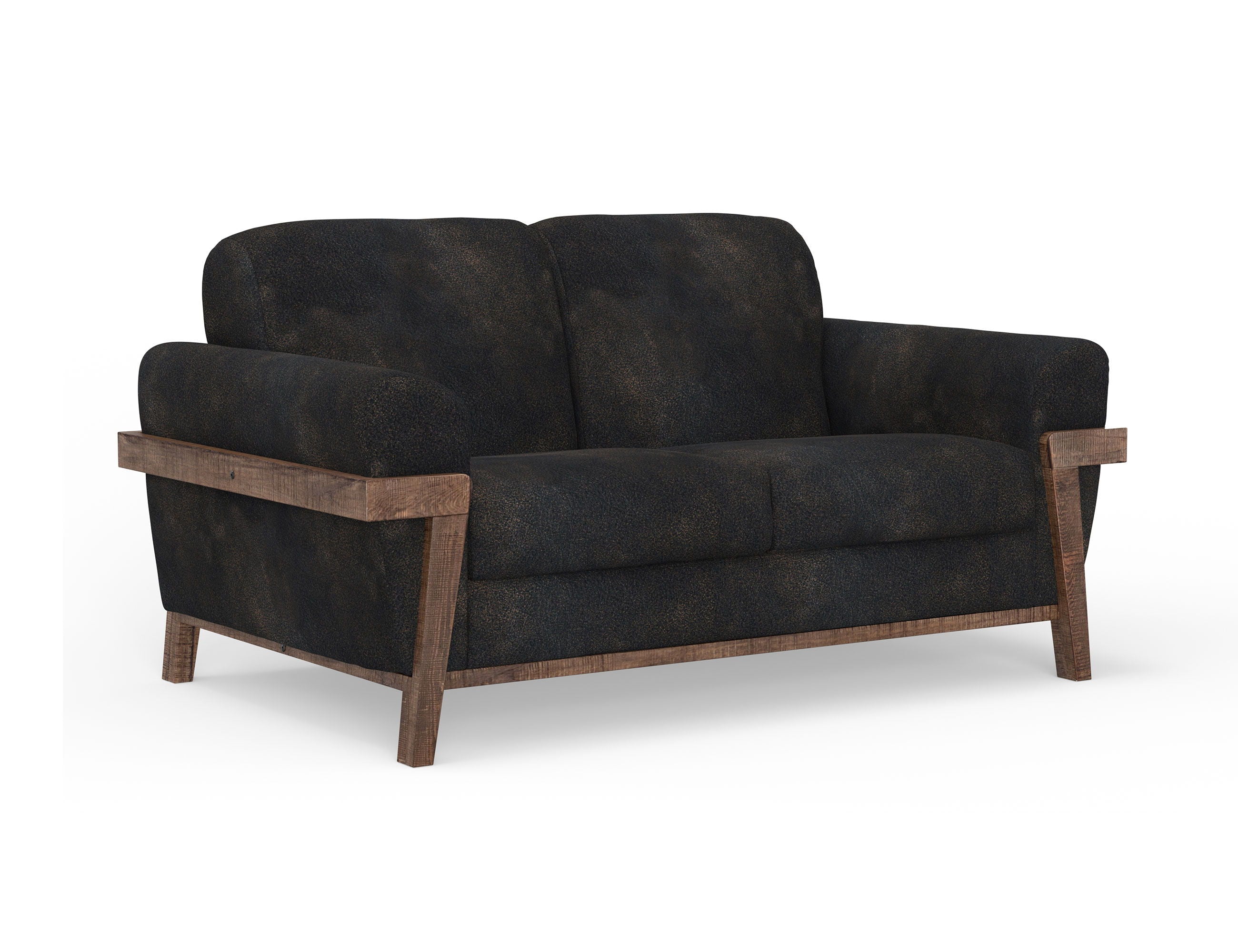 Loft Brown - Loveseat - Premium Stationary Loveseats from International Furniture Direct - Just $1325! Shop now at brett interiors