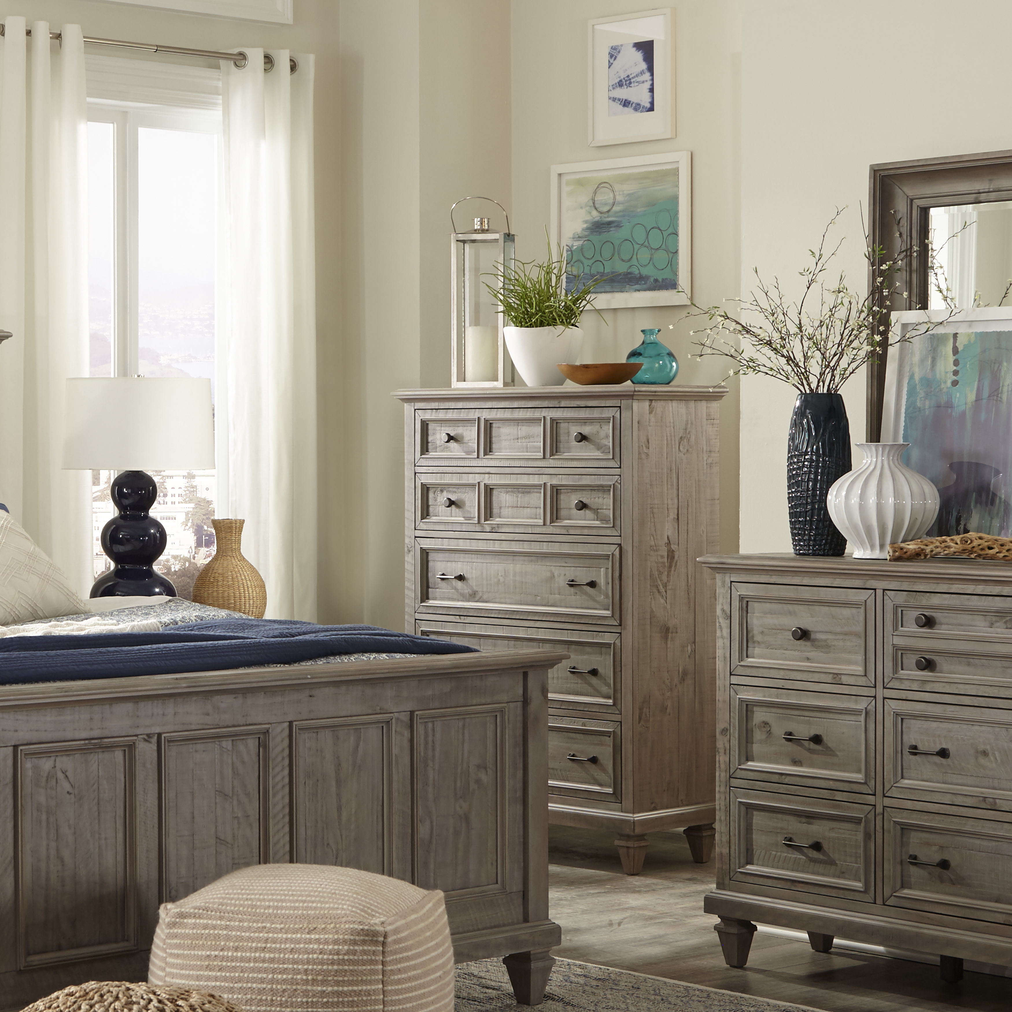 Lancaster - Drawer Chest - Dovetail Grey - Premium Accent Chests from Magnussen Furniture - Just $1617.50! Shop now at brett interiors