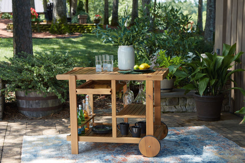 Kailani - Serving Cart - Premium Side Tables from Ashley Furniture - Just $225.23! Shop now at brett interiors