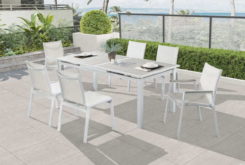 Nizuc - Outdoor Patio Extendable Dining Table - Premium Dining Tables from Meridian Furniture - Just $2000! Shop now at brett interiors