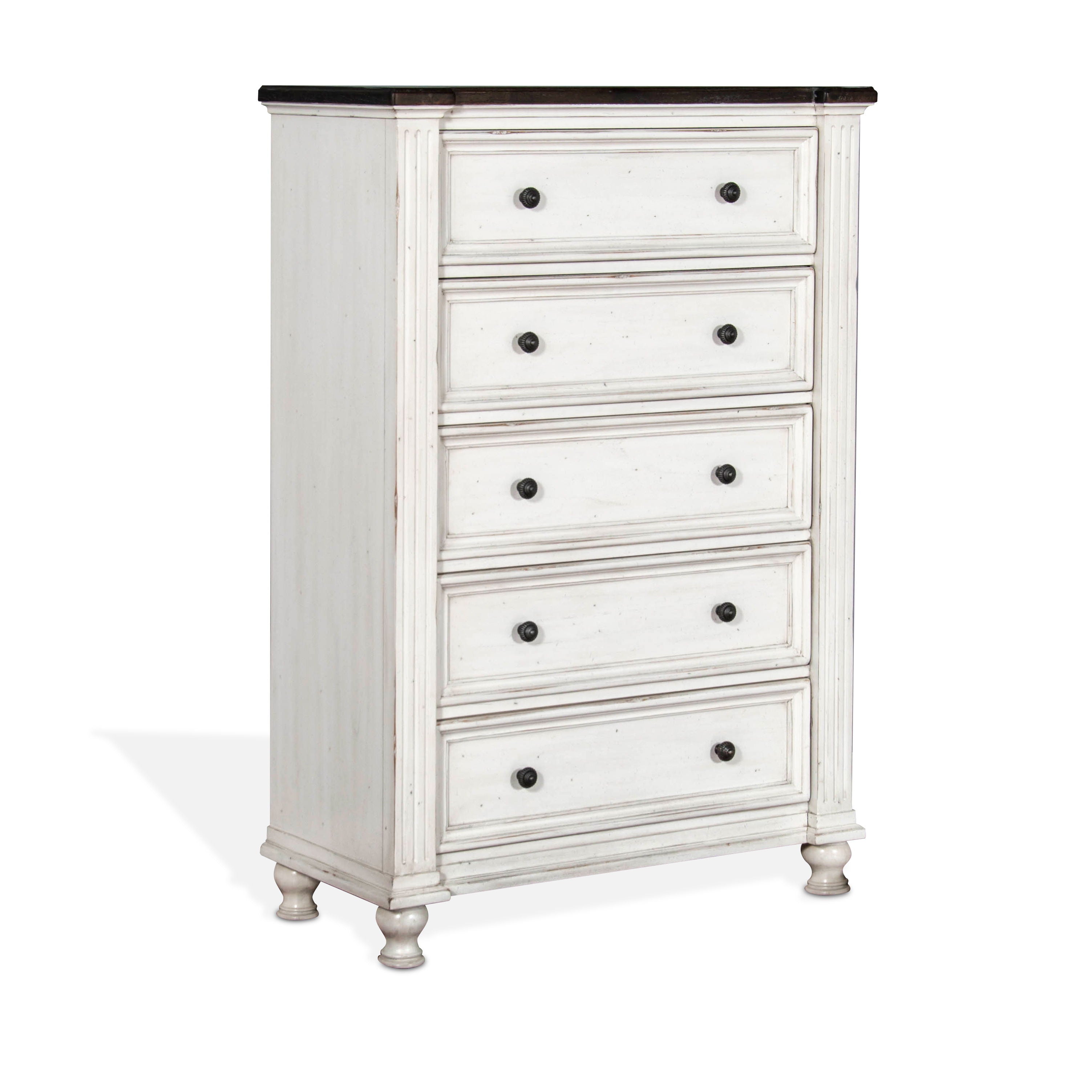 Carriage House - Chest - White / Dark Brown - Premium Accent Chests from Sunny Designs - Just $1131! Shop now at brett interiors