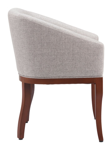 Serasa - Dining Chair - Gray - Premium Arm Chairs from Zuo Modern - Just $1325! Shop now at brett interiors