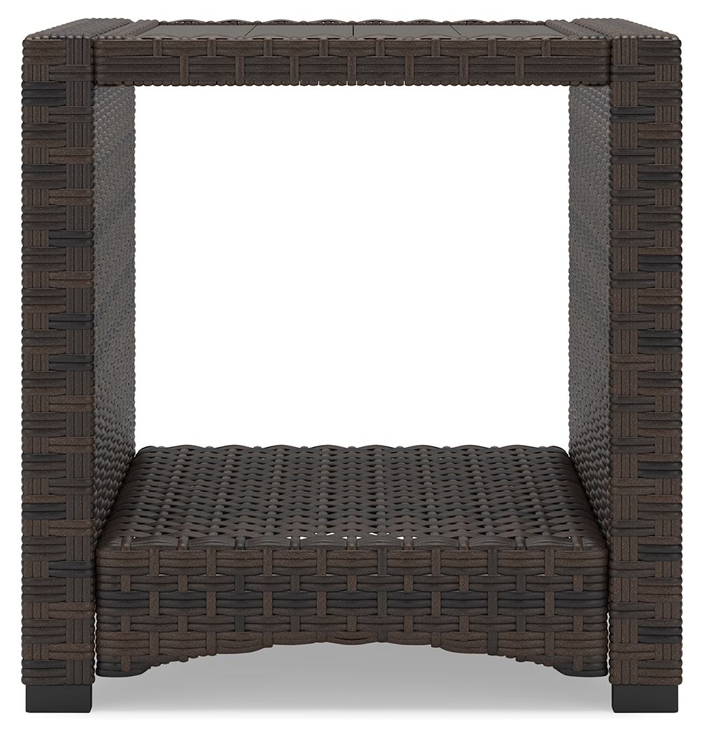 Windglow - Brown - Square End Table - Premium End Tables from Signature Design by Ashley® - Just $267.50! Shop now at brett interiors