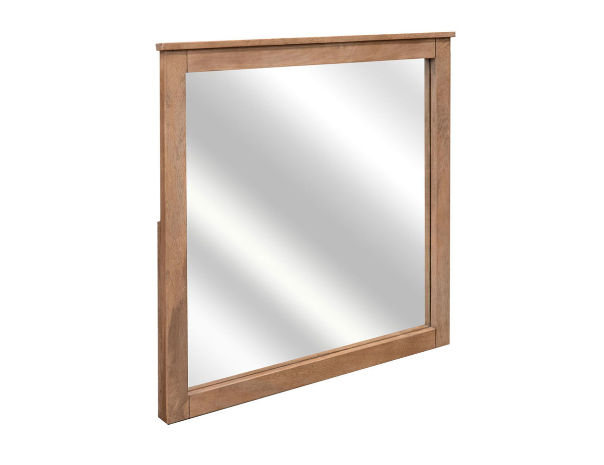 Parota Nova - Mirror - Brown Cappuccino - Premium Bedroom Mirrors from International Furniture Direct - Just $300! Shop now at brett interiors