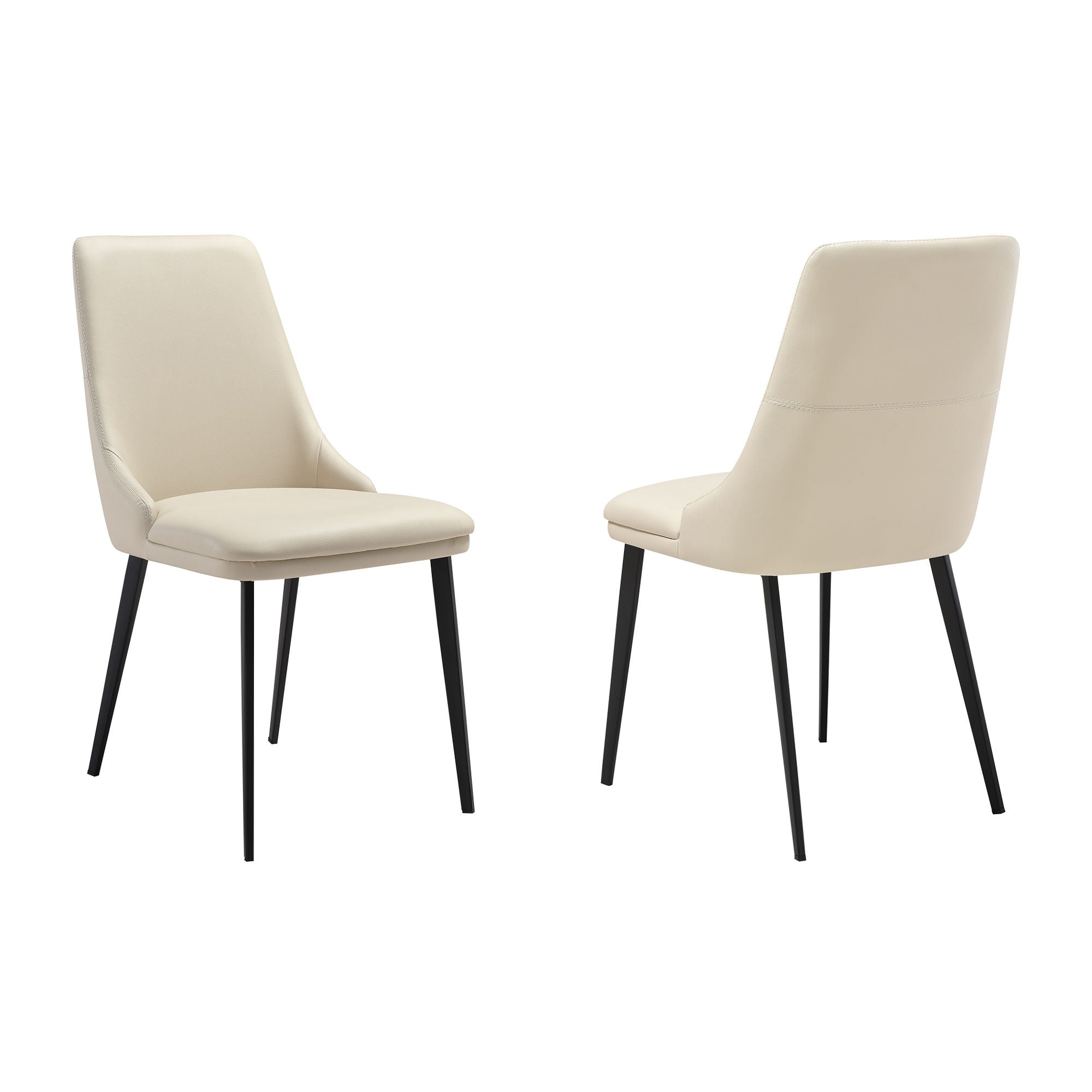 Genesis - Upholstered Dining Chair (Set of 2) - Premium Chair Sets from Armen Living - Just $465! Shop now at brett interiors