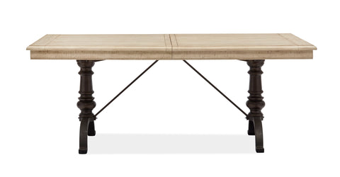 Harlow - Rectangular Dining Table - Weathered Bisque - Premium Dining Tables from Magnussen Furniture - Just $1567! Shop now at brett interiors