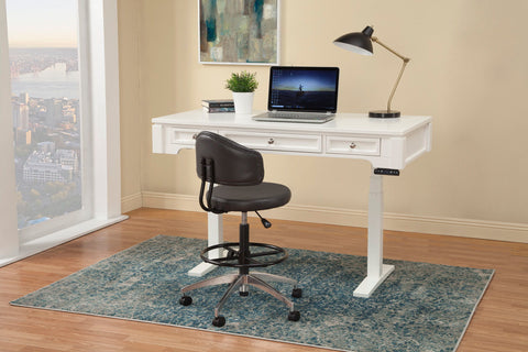 Boca - Power Lift Desk - Cottage White - Premium Lift Top Desks from Parker House - Just $1397.50! Shop now at brett interiors