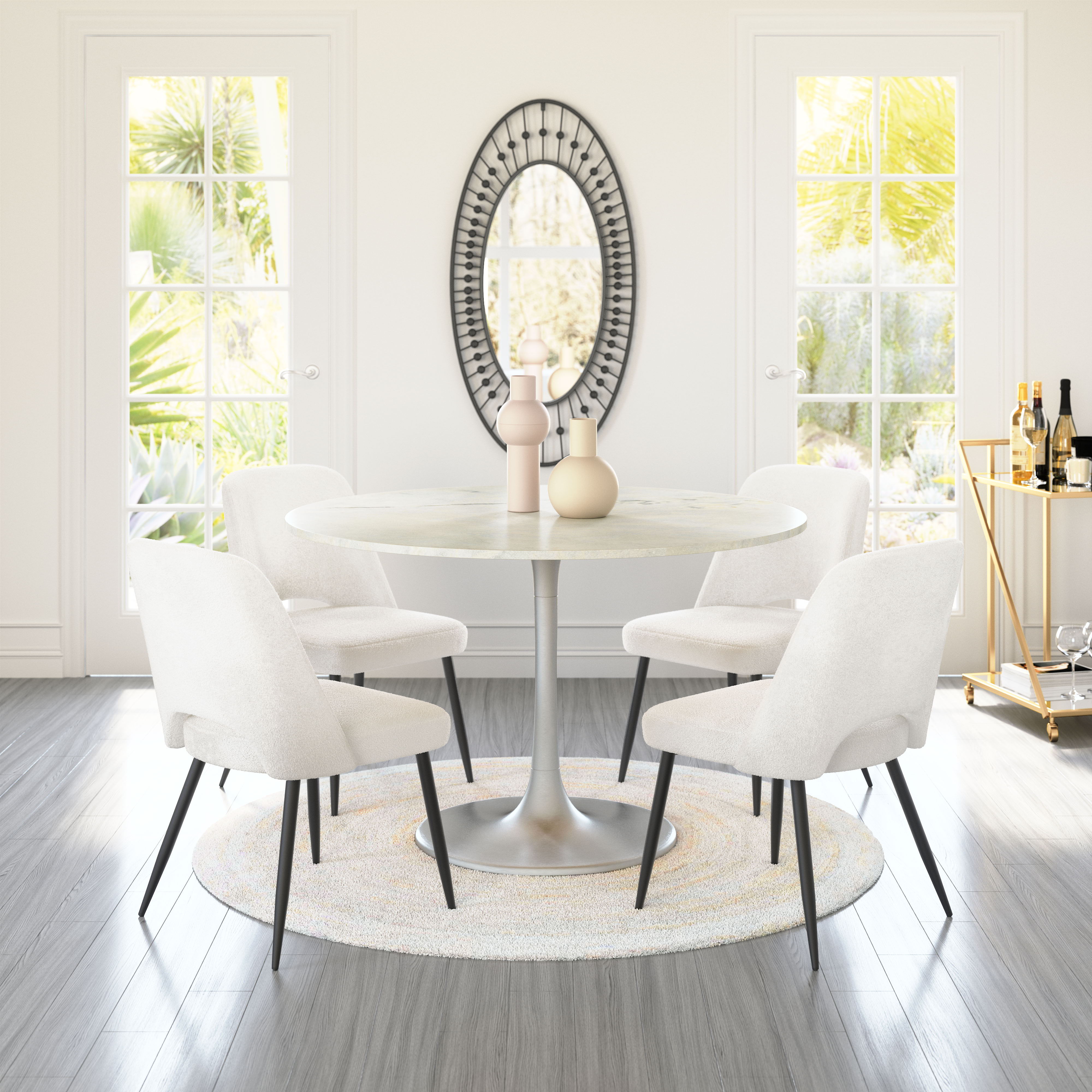 Teddy - Dining Chair (Set of 2) - Premium Chair Sets from Zuo Modern - Just $1200! Shop now at brett interiors