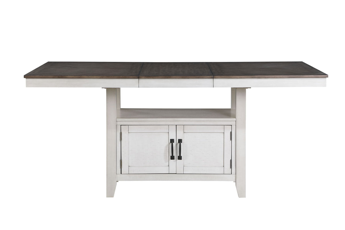 Richland - Counter Table Top & Base - Dark Gray - Premium Counter Tables from New Classic - Just $747.50! Shop now at brett interiors