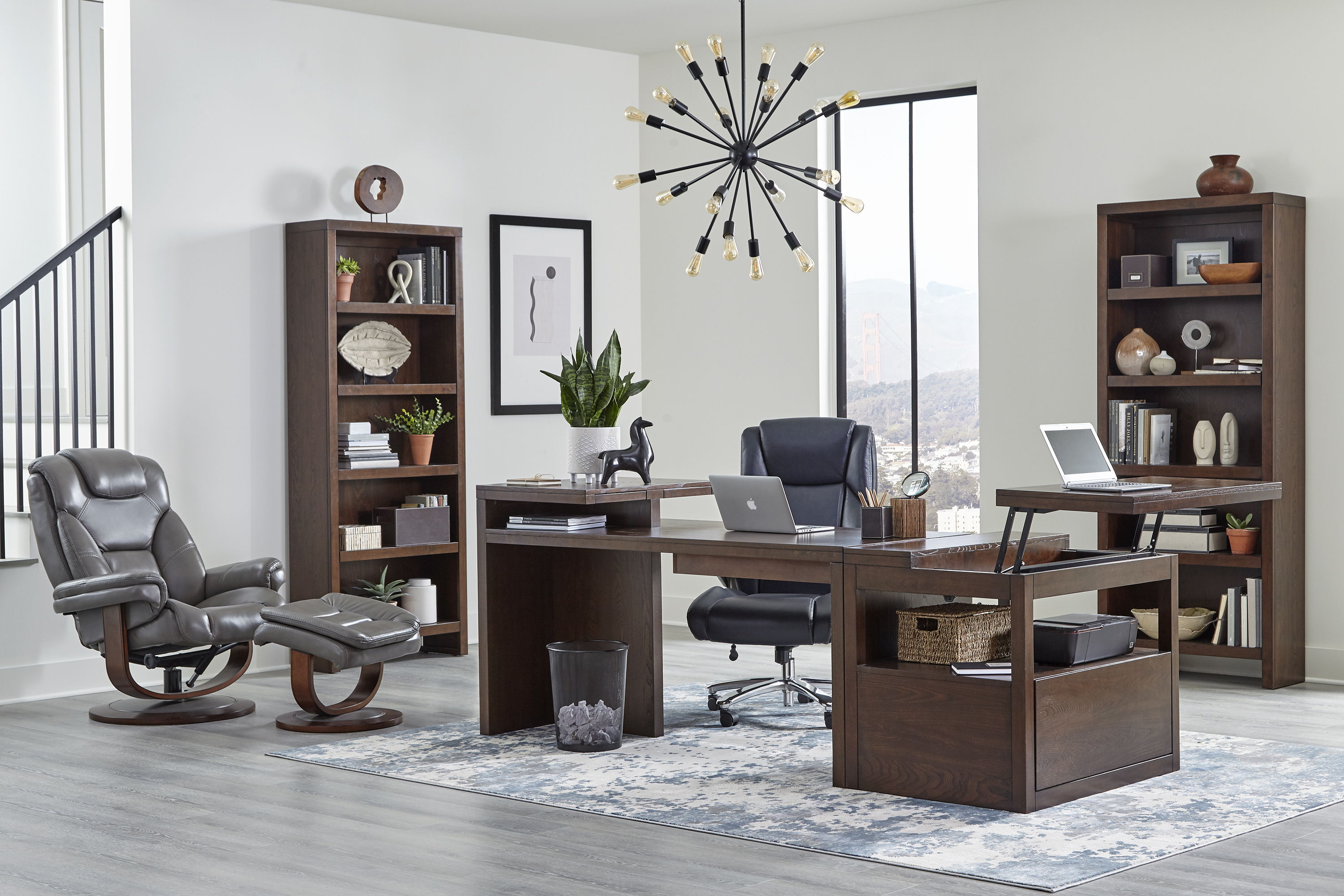 Elevation - Home Office Set - Premium 3 Piece Home Office Sets from Parker House - Just $1867.50! Shop now at brett interiors