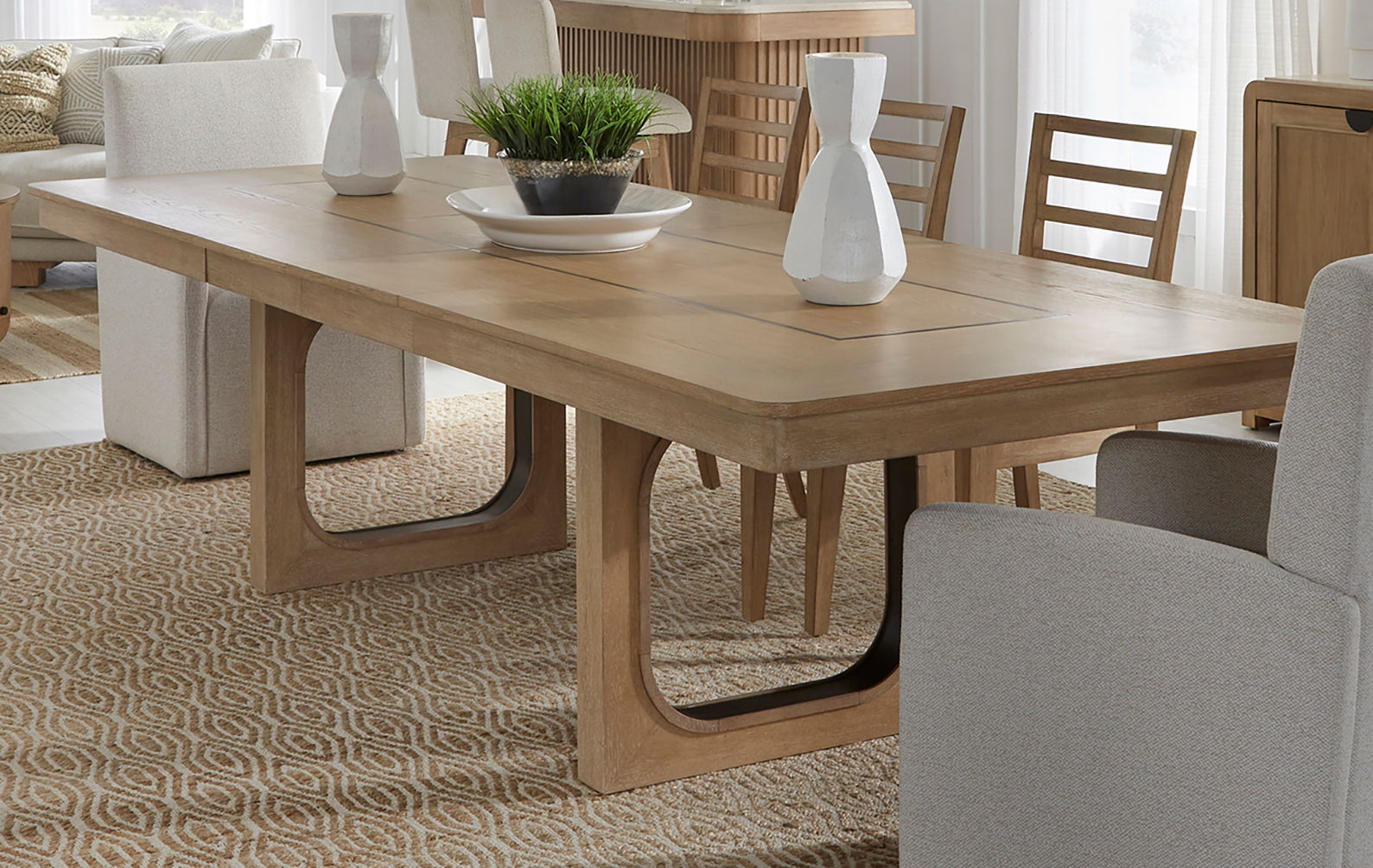 Escape - 84 In. Extendable Dining Table - Light Brown - Premium Dining Tables from Parker House - Just $1422.50! Shop now at brett interiors