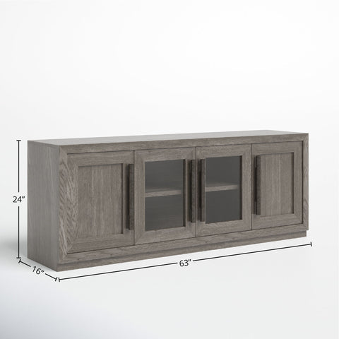 Pure Modern - Door TV Console - Moonstone - Premium TV Stands from Parker House - Just $997.50! Shop now at brett interiors