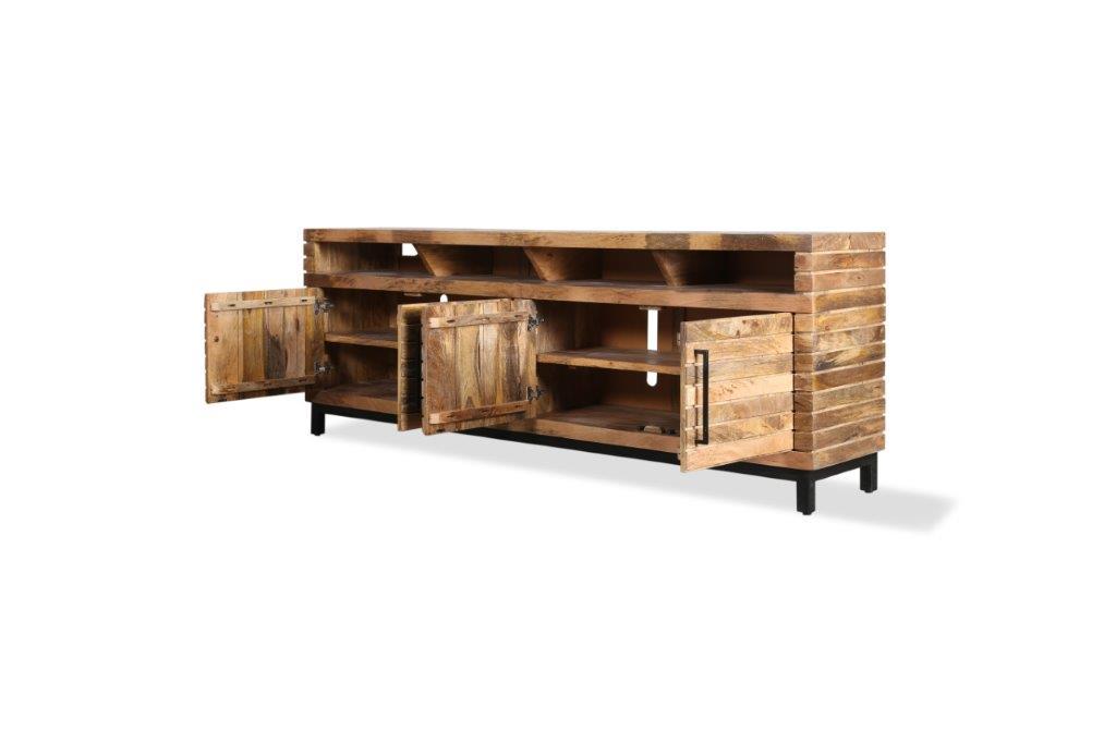 Crossings Downtown - TV Console - Amber - Premium TV Stands from Parker House - Just $1372.50! Shop now at brett interiors