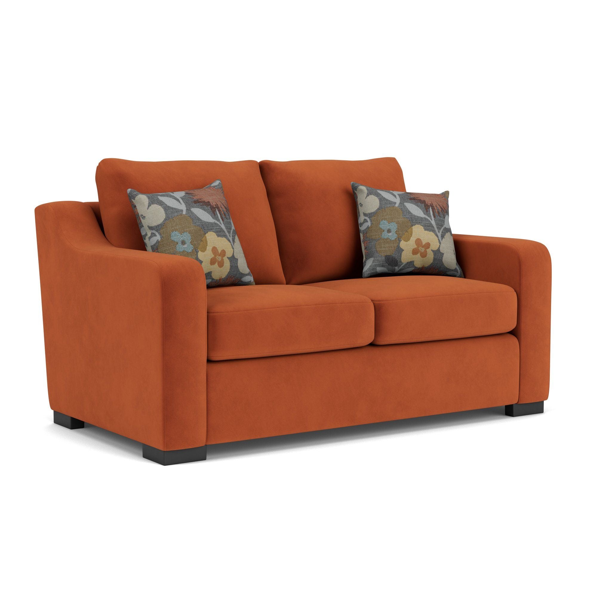 Quinn - Loveseat - Dark Gray - Premium Stationary Loveseats from Flexsteel - Just $1625! Shop now at brett interiors