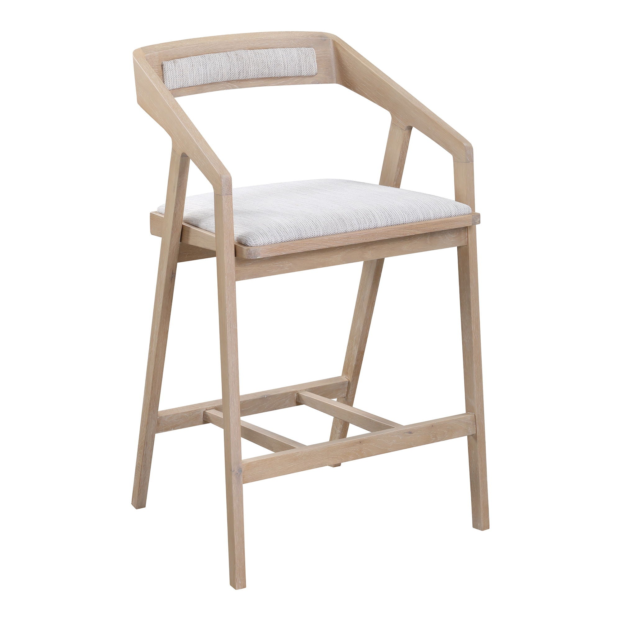 Padma - Counter Stool - Oak - Premium Counter Height (24"-27") from Moe's Home Collection - Just $1322.50! Shop now at brett interiors