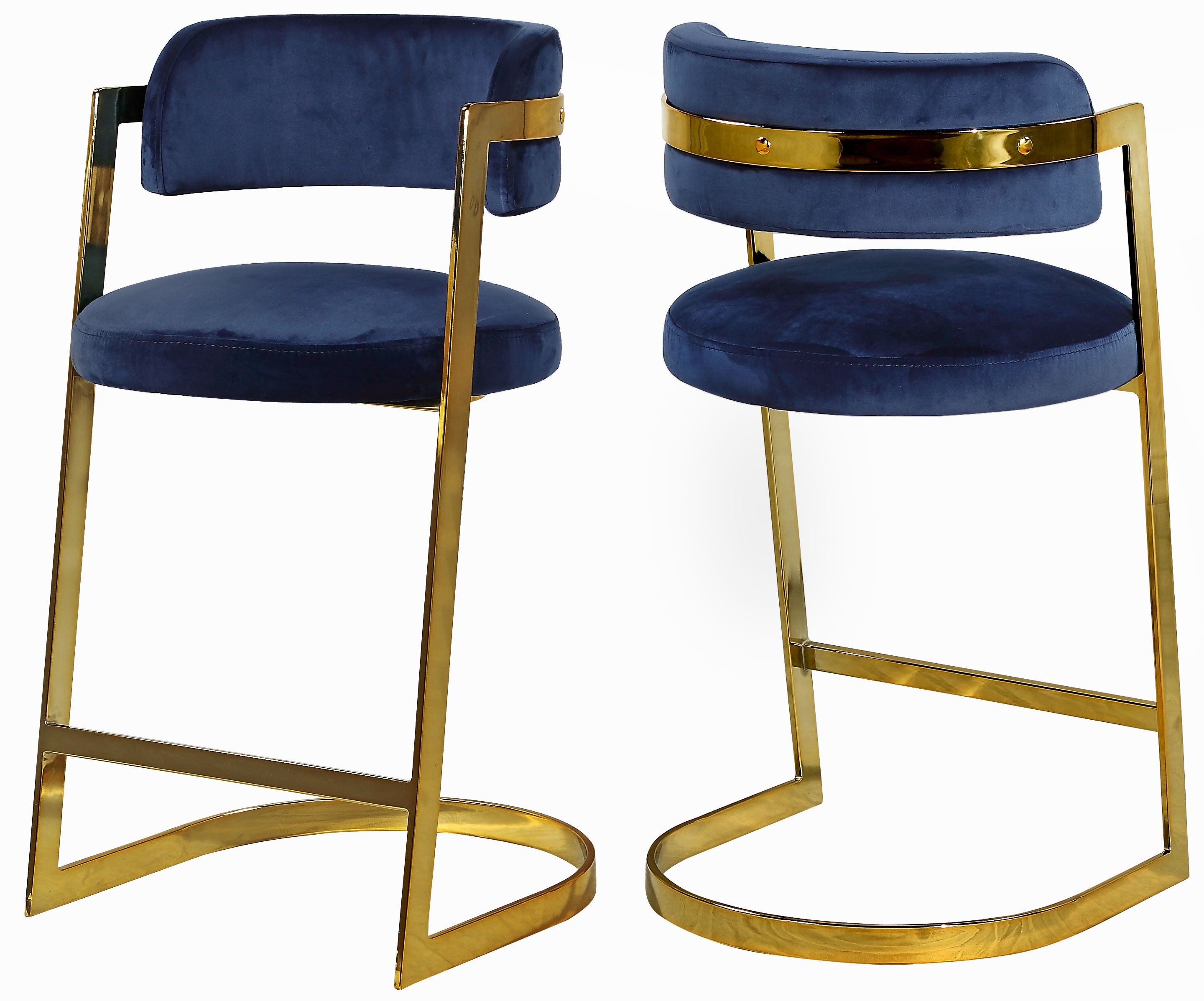 Stephanie - Stool (Set of 2) - Premium Stool Sets from Meridian Furniture - Just $825! Shop now at brett interiors