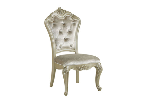 Monique - Side Chair (Set of 2) - Champagne - Premium Chair Sets from New Classic - Just $575! Shop now at brett interiors