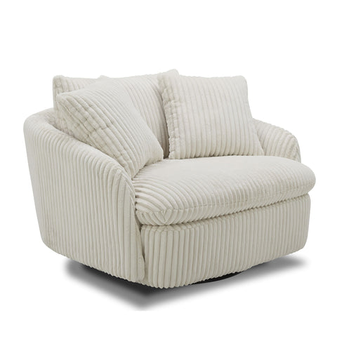 Boomer - Large Swivel Chair with 2 Pillows - Premium Swivel Chairs from Parker Living - Just $922.50! Shop now at brett interiors