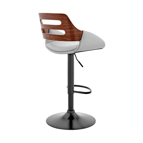 Karter - Adjustable Bar Stool - Premium Adjustable Height from Armen Living - Just $220! Shop now at brett interiors