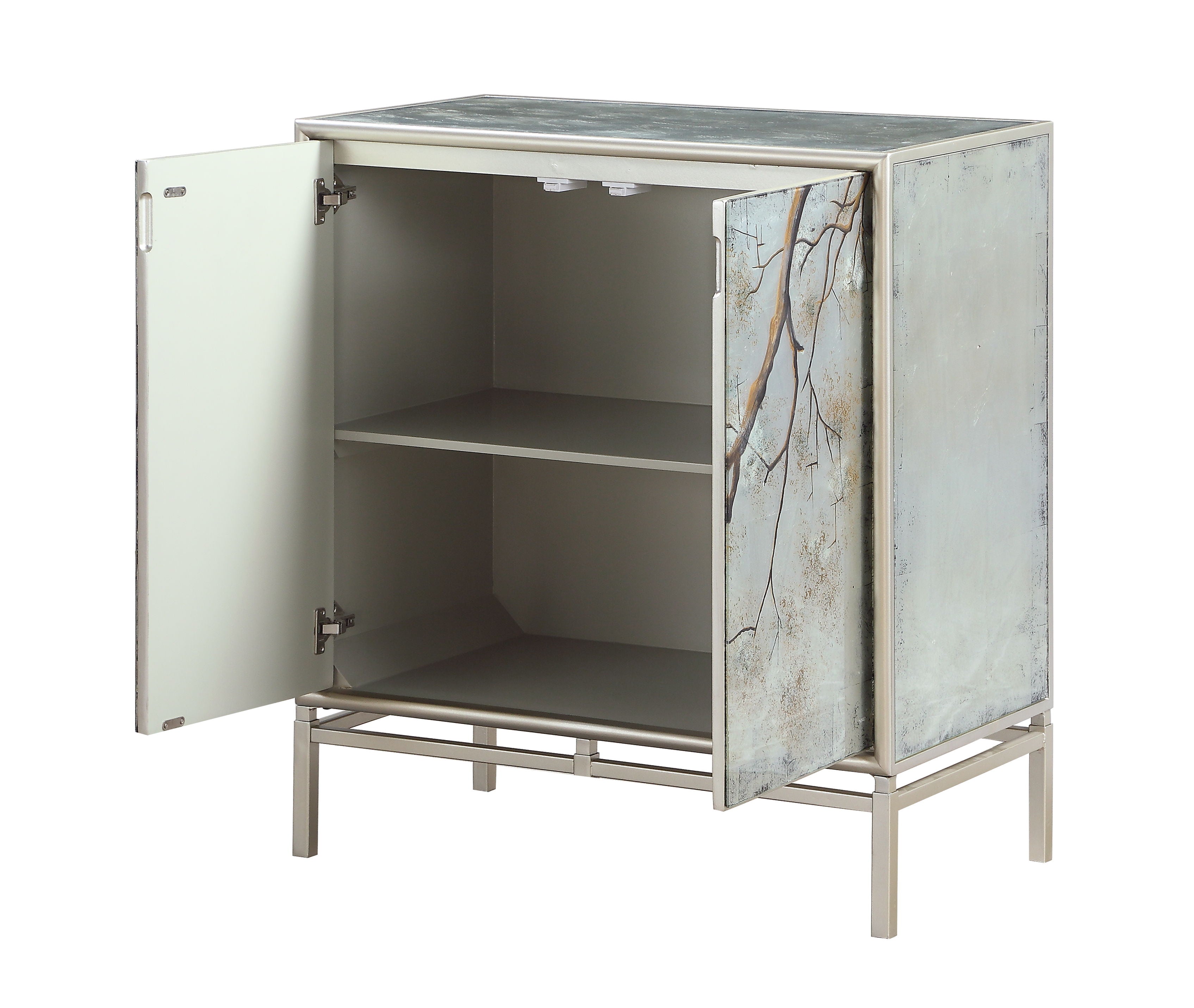 Silverbeck - Two Door Cabinet - Winter Forest - Premium Accent Cabinets from Coast2Coast Home - Just $2640! Shop now at brett interiors