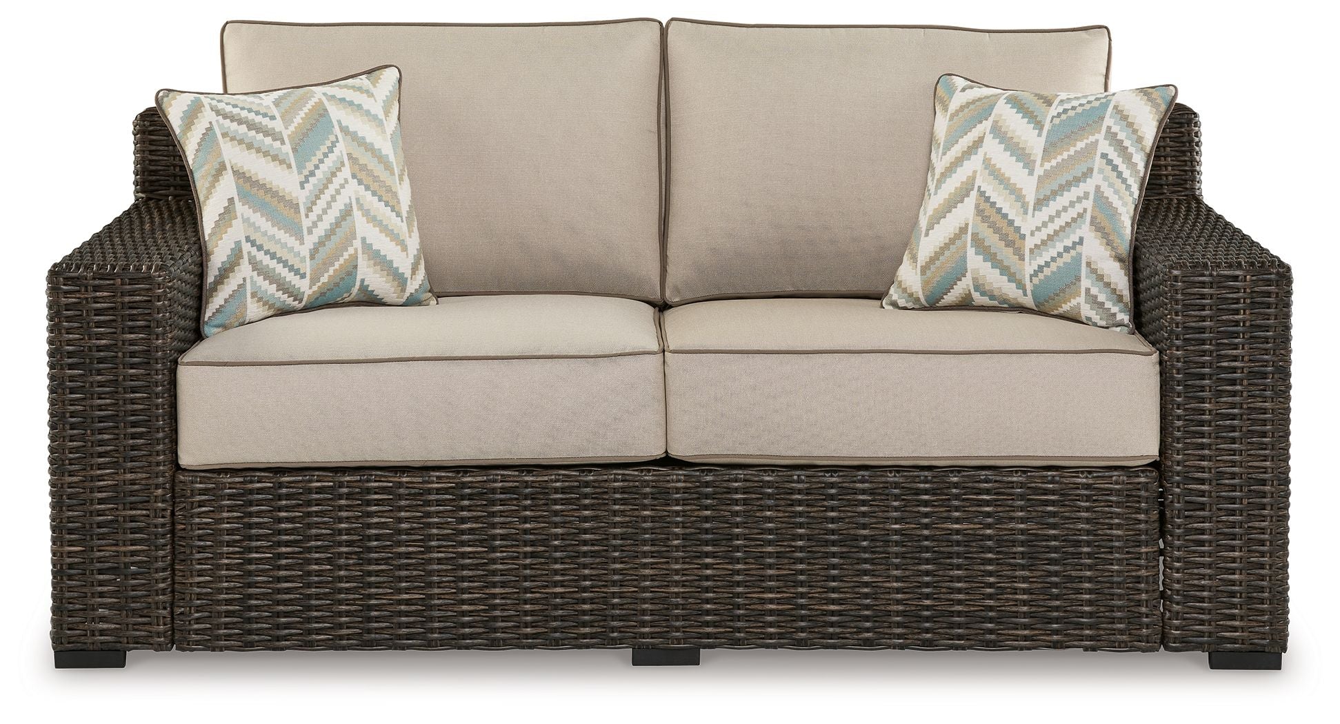 Coastline Bay - Brown - Loveseat W/Cushion - Premium Loveseats from Signature Design by Ashley® - Just $1371.25! Shop now at brett interiors